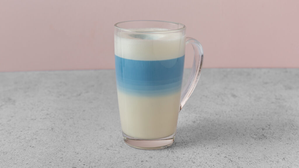 Butterfly Blue Latte